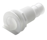 VETUS Thru-hull with L- flange, Delrin, for hose Ø 32 mm (1 1/4") THRH32L